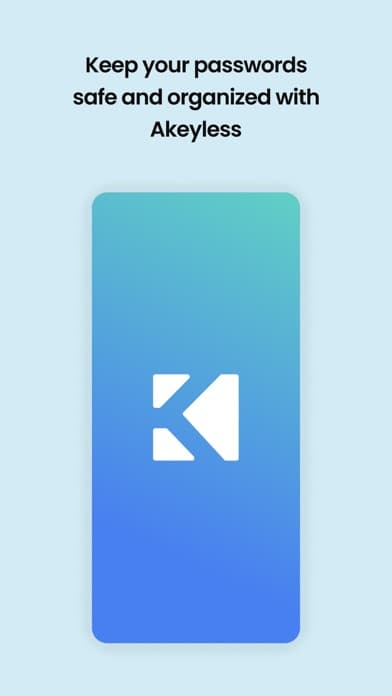 Akeyless Password Manager app screenshot